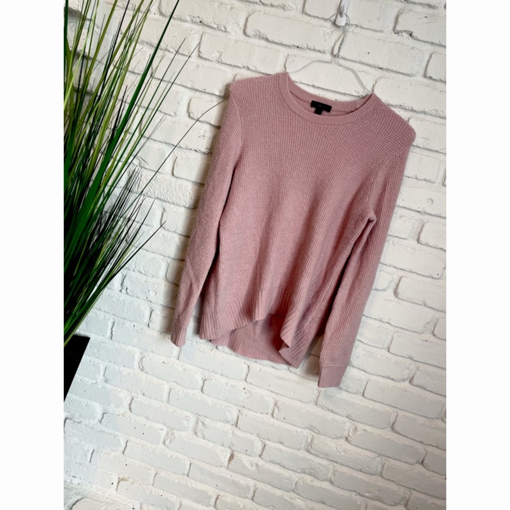 Pink J Crew sweater